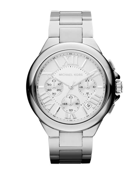 michael kors silver watch.